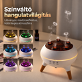 Aromadiffúzor medúzaeffekttel – a bemutatóvideóhoz igazított páraillusztráció